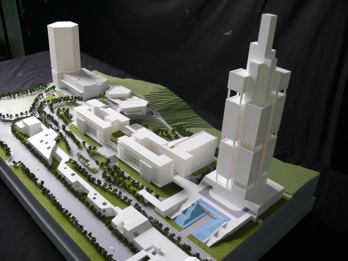 Urban Design — Architecture & Real Estate physical model by Carve Model (1:450 scale, ABS)