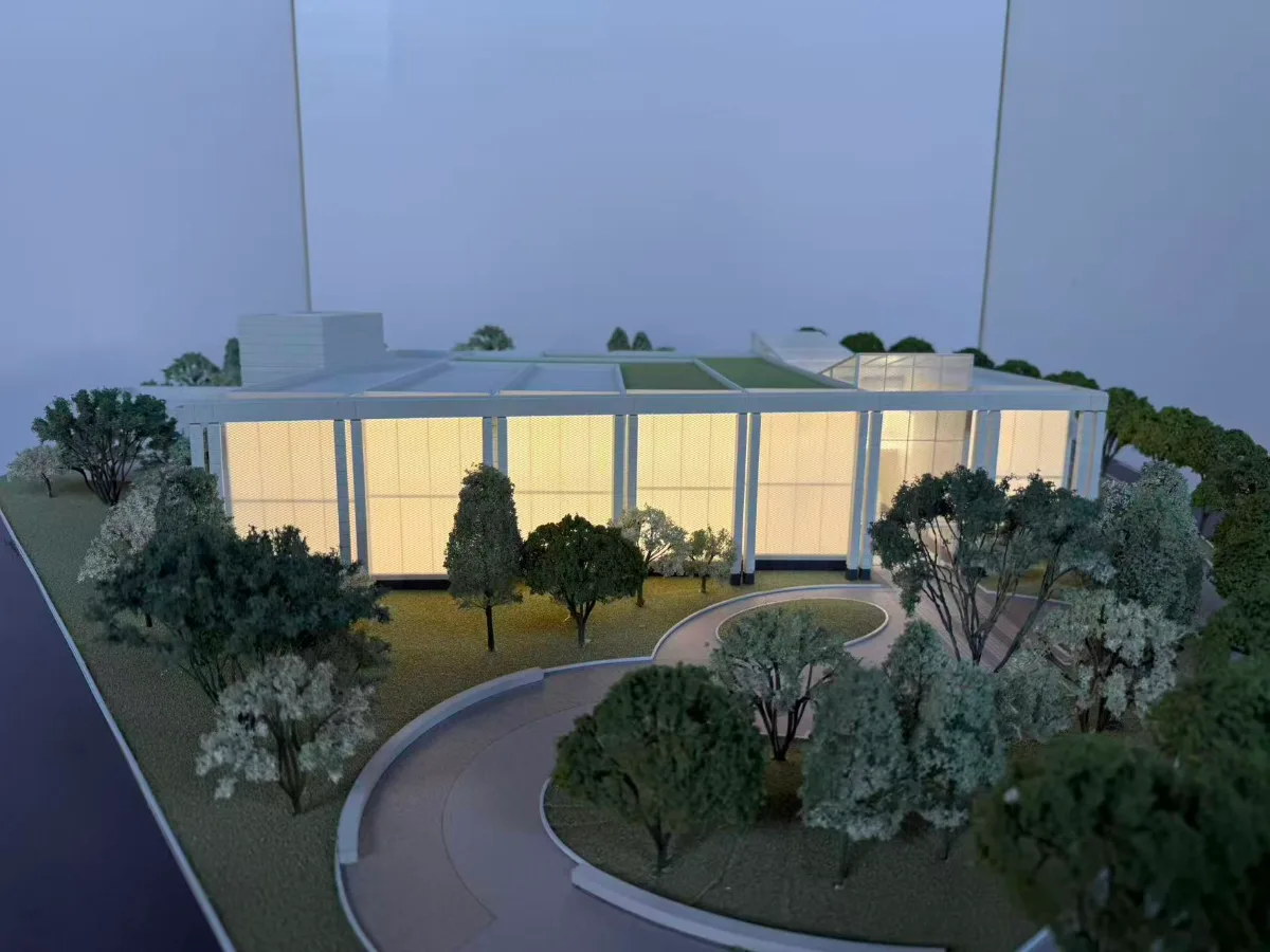 Visitor Center — Architecture & Real Estate physical model by Carve Model (1:96 scale, ABS)