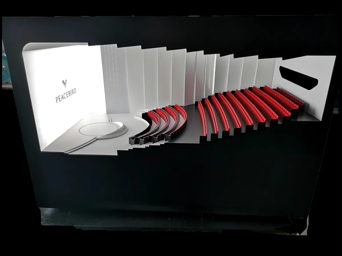 Theater Model — Architecture & Real Estate physical model by Carve Model (1:250 scale, ABS)